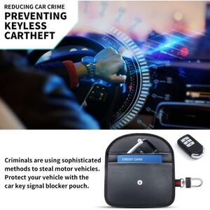 Black Signal Blocker Pouch